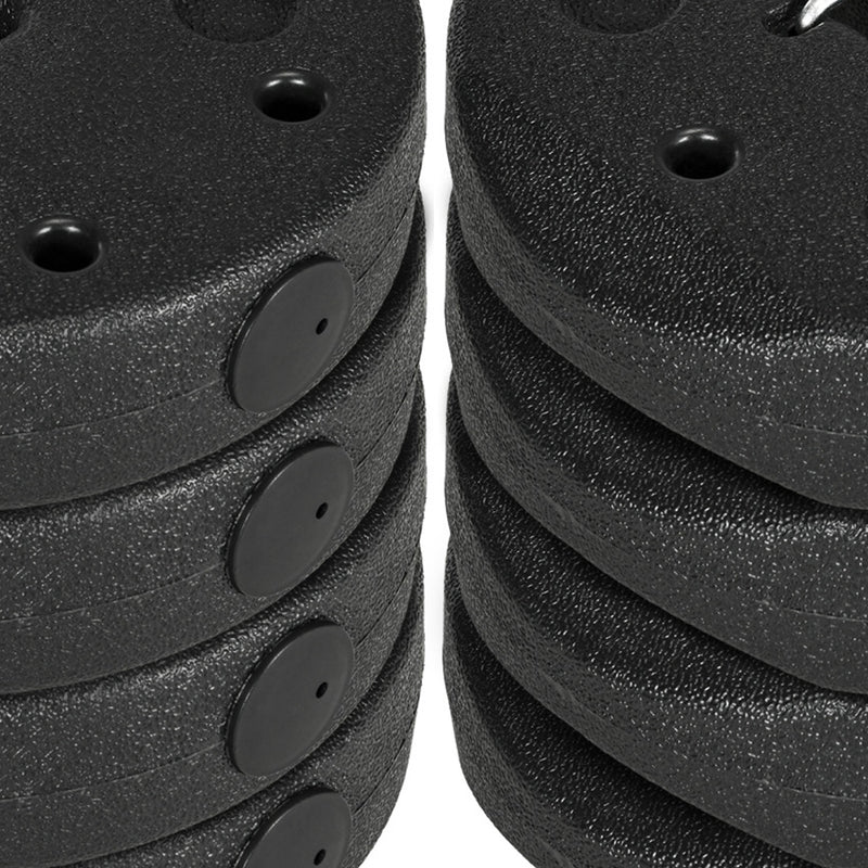 Set of 16 Gazebo Weights 48KG with Reinforce Pins and Carry Belt for Gazebos Tents Shelters by Outsunny