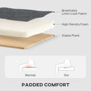 Three Seater Sofa Bed With Hidden Storage Ideal For Guest Rooms Or Lounges Charcoal Grey