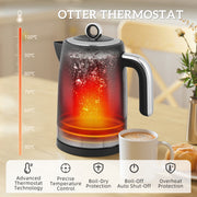 Four Slice Toaster and Kettle Set With Textured Finish Ideal for Modern Kitchens Black