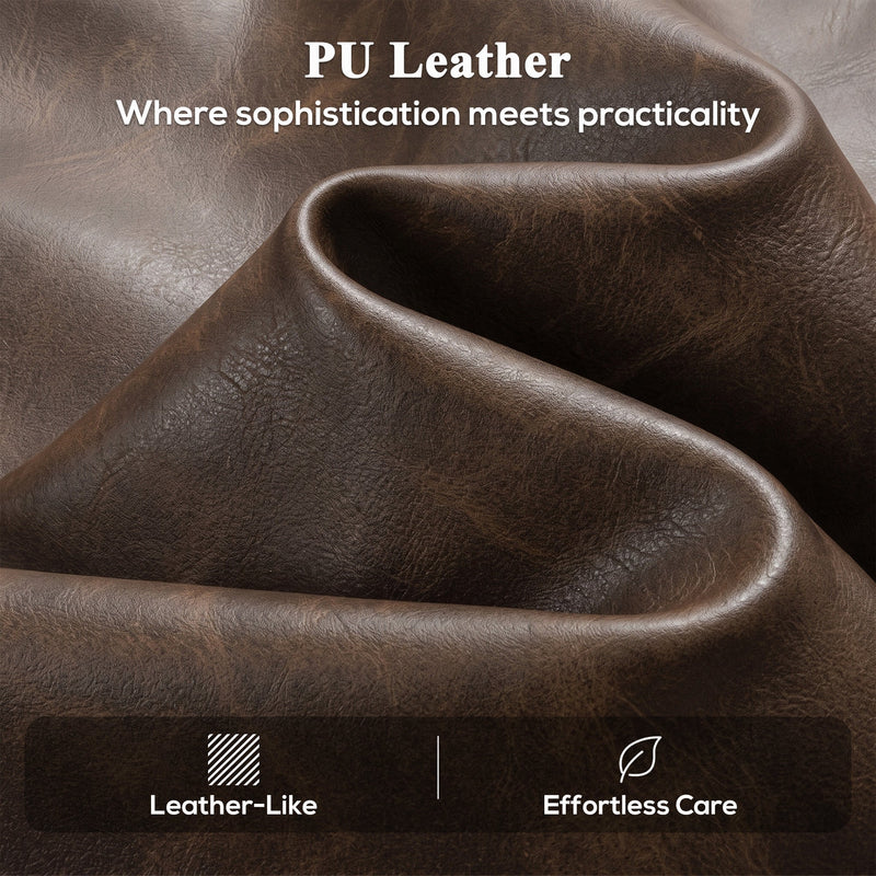 Electric Recliner Armchair Power Lift Brown - detail 4