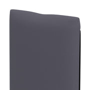 Dark Grey Cantilever Parasol Cover with Zipper and Rod for Garden Umbrella Protection