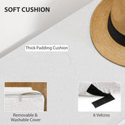 Grey Shoe Storage Bench With Cushioned Seat Ideal For Hallway Or Bedroom Organisation