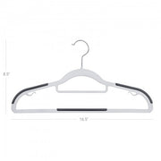 Set of 30 Non Slip Velvet Coat Hangers for Clothes Wardrobe Organisation by Songmics