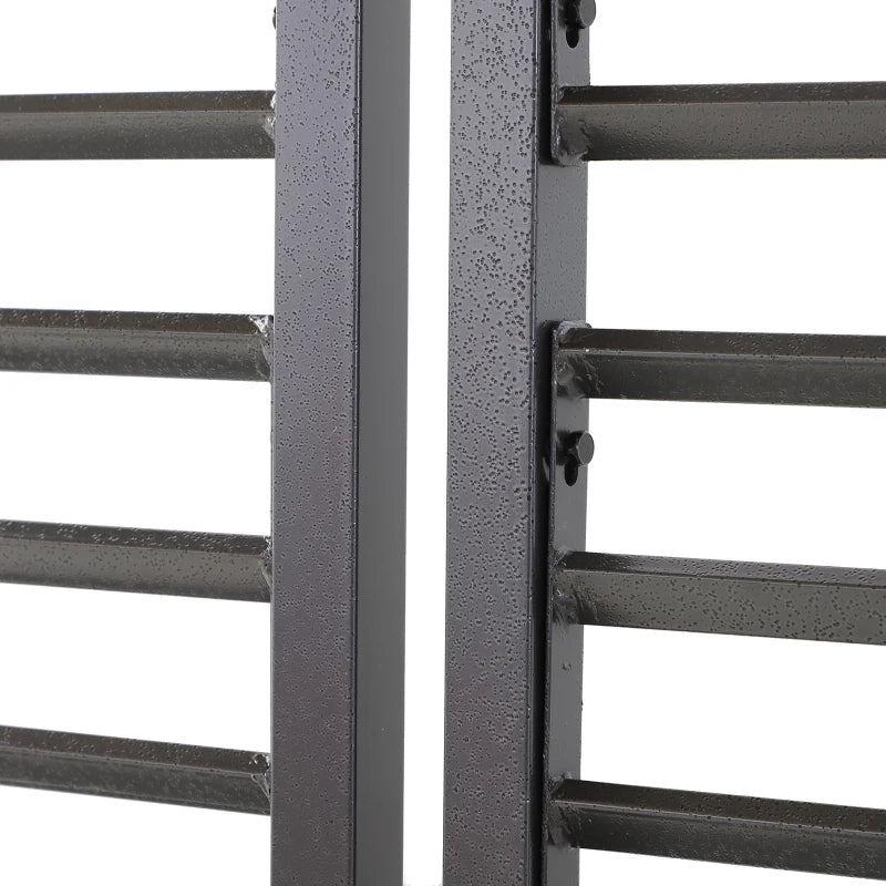 Metal Frame Pergola With Fabric Roof, 3m x 3m