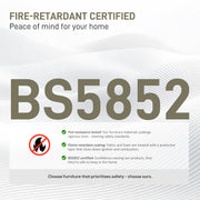 Two Seater Velvet Feel Sofa With Padded Cushions For Lounge Or Living Room, Beige