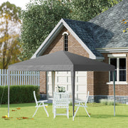 Image of a grey 3m x 3m pop up gazebo