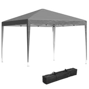 Image of a grey 3m x 3m pop up gazebo