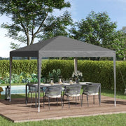 Image of a grey 3m x 3m pop up gazebo