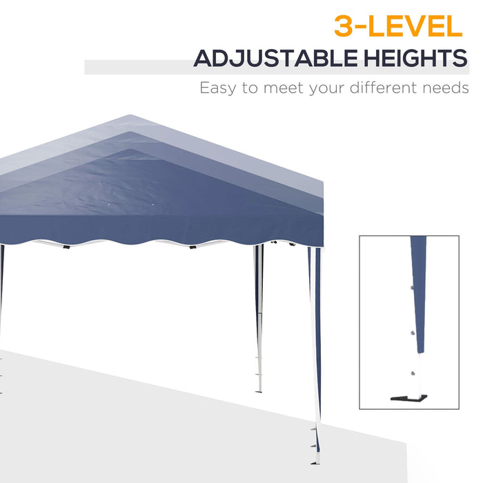 Pop Up Gazebo, 3x3m - Blue