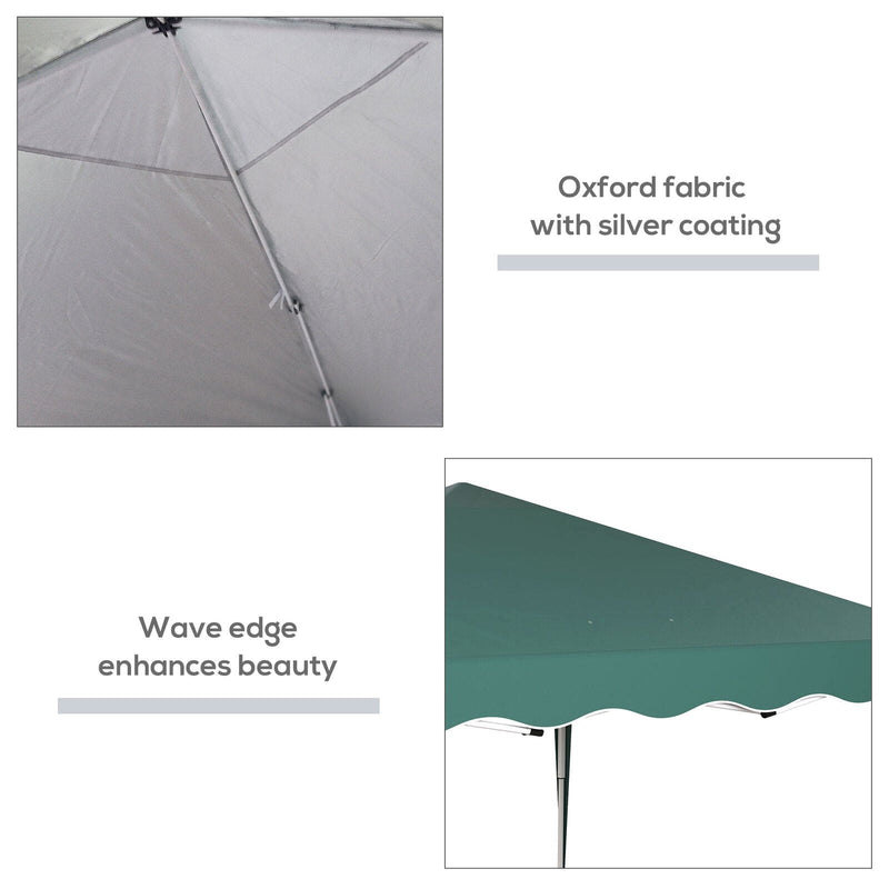 Pop Up Gazebo, 3x3m - Green