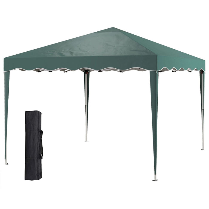 Pop Up Gazebo, 3x3m - Green