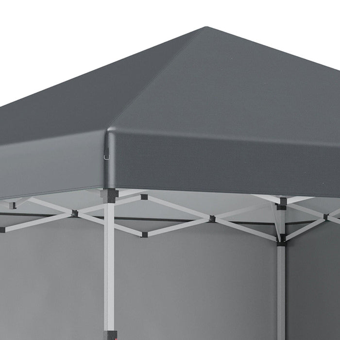 Image of a grey 3m x 3m Pop Up Gazebo