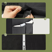 Dimensions diagram of Songmics portable wardrobe, 45 x 130 x 167 cm