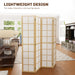 4 Panel Folding Room Divider Freestanding Privacy Screen for Living Room Bedroom 160 x 170cm by HOMCOM