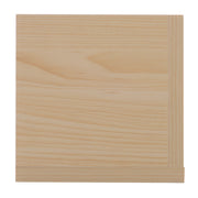 Wall Mounted Media Storage Rack Set for CDs DVDs with 4 Shelves Ideal for Display Natural