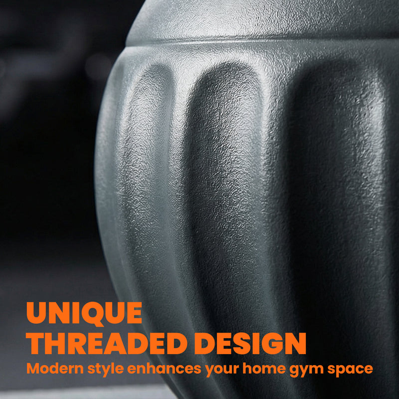 Kettlebell 10 kg for Safe Home Strength Training with Stable Base Grey AOSOM