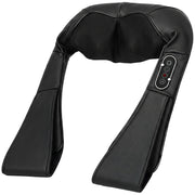 Electric Neck and Shoulder Massager with Heat for Quick Muscle Relief Black Homcom