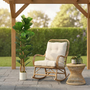 150cm Artificial Fiddle Leaf Fig Tree Indoor House Plant Decoration Green