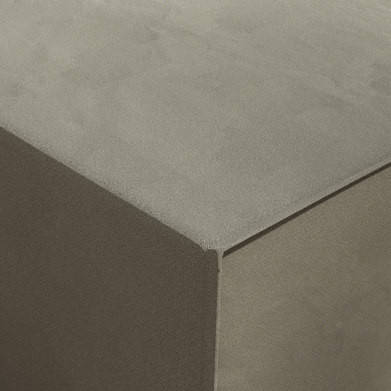 Grey Waterproof Garden Furniture Cover 155 x 222cm Protects Outdoor Tables and Chairs