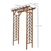 Outdoor dining table with weather-resistant surface for garden use grey AOSOM