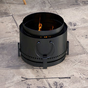 Smokeless Portable Fire Pit With Ash Catcher For Garden Camping And Outdoor Use