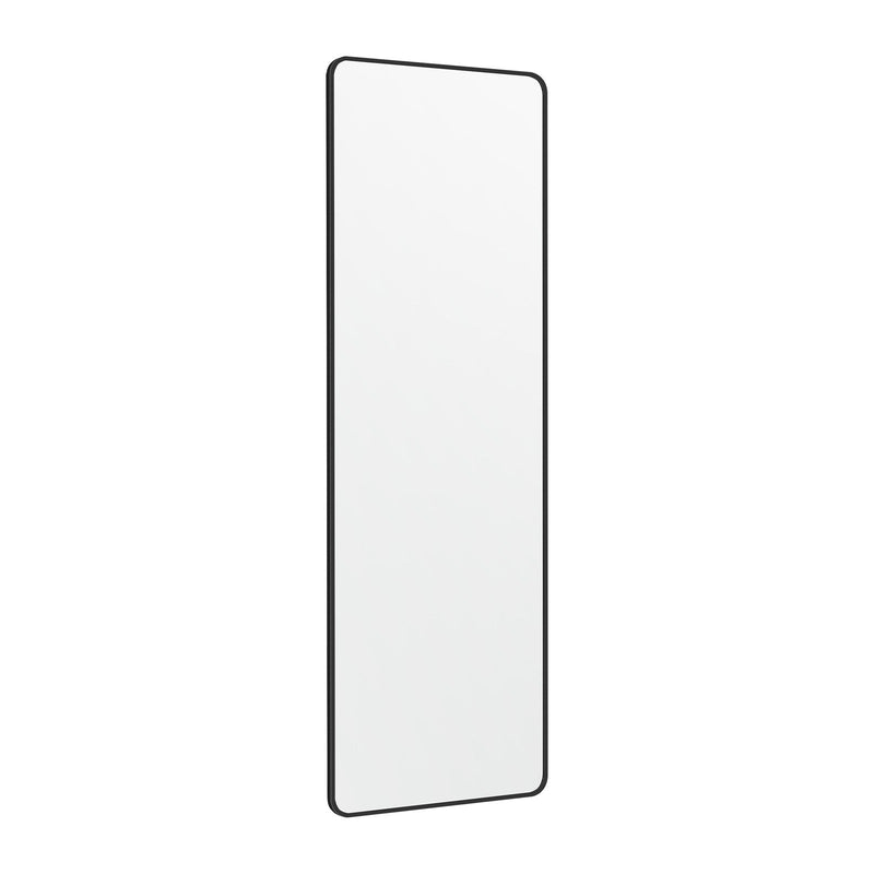 Songmics full-length mirror hanging over a bedroom door