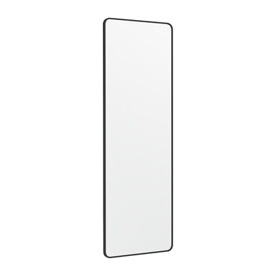 Songmics full-length mirror hanging over a bedroom door