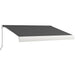 Electric Retractable Patio Awning 4 x 3m with Remote Control and Durable Aluminium Frame