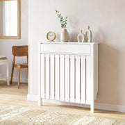Radiator Cover with Storage Drawer for Hallway Safety and Organisation White Homcom