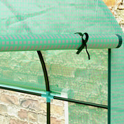 Large Green Walk In Polytunnel Greenhouse 3x2m for Gardening and Plant Growth by Outsunny
