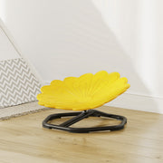 Kids Spinning Sensory Chair with Non Slip Base for Balance and Coordination Training Yellow AOSOM
