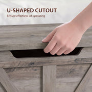 Storage bench 100L - Grey