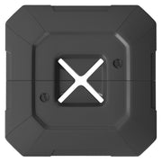 Cantilever Umbrella Base Weights for Stable Garden Shade Easy Fill and Store Black AOSOM