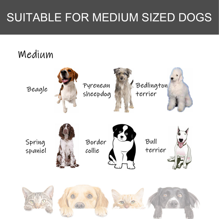 Metal Dog Cage with Locking Door Wheels and Removable Tray for Medium Pets by PawHut
