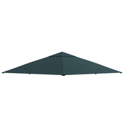 3 x 3 m Garden Gazebo Canopy Top Cover with Drain Holes for Outdoor Use Grey AOSOM
