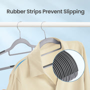 Close-up of the 360-degree swivel hook on a hanger