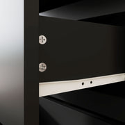 4 Drawer Chest of Drawers Modern Storage Unit for Bedroom Organisation, Grey