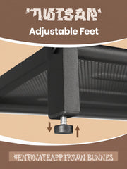 Vasagle shoe bench - alternate angle view