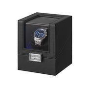 SONGMICS single watch winder box in black, main product shot