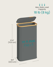 Dimension diagram showing 42 cm width, 22.5 cm depth, 70.5 cm height and 70 L capacity