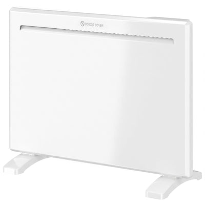 HOMCOM 1000W white smart panel heater freestanding on feet