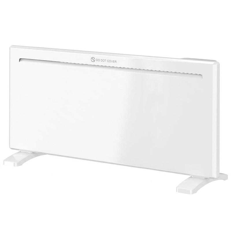 HOMCOM 2000W white smart panel heater freestanding on feet