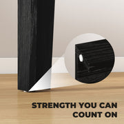 Close-up of the table leg and non-slip foot pad