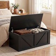 Storage bench 127L - Black
