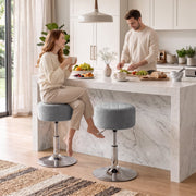 Swivel Kitchen Stool, Grey