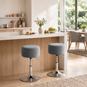 Swivel Kitchen Stool, Grey