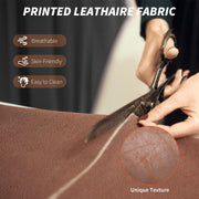 Dark Brown Reclining Office Chair With Lumbar Support Ideal For All Day Comfort