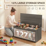 Storage bench 127L - Dark Grey