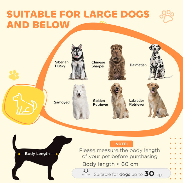 Indoor Dog Crate for Large Dogs with Anti Chew Mesh and Single Door 100cm by PawHut
