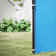 Set of Two Blue 3 x 3m Gazebo Frame Replacement Walls by Outsunny